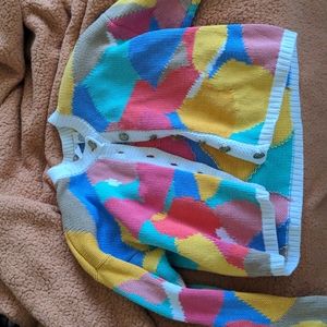 CW Rainbow Vintage Sweater